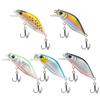 Micro Fishing Lures 4.5g 5CM Mini Minnow Lure Sinking Stream Fishing Artificial Hard Bait For Sea Bass Trout Fishing Accessories