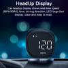 Car Motorcycle HUD Headup Display LED Digital GPS Speedometer Support MPH/KMH Time Display
