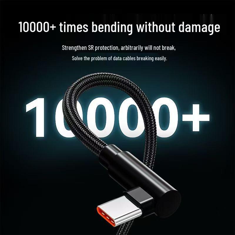 120W Ultra-Fast Charging Cable for Huawei, Honor, Vivo, Oppo, Android, Apple - Type-C Compatible
