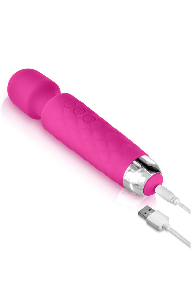 Vibromasseur Wand Rose 20 Vitesses Usb Cc5310500050