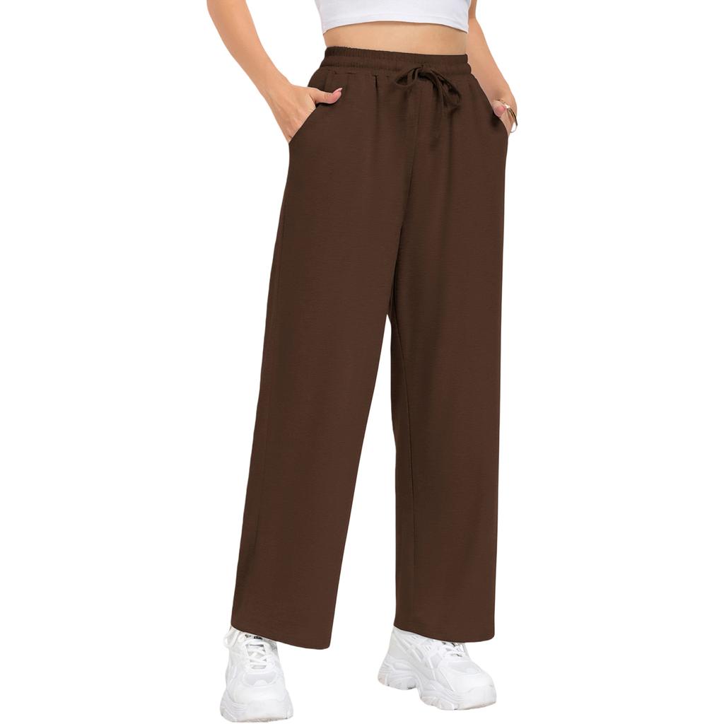 Women's Loose-fitting, High-waisted Sweatpants With Pockets, Casual Track Pants