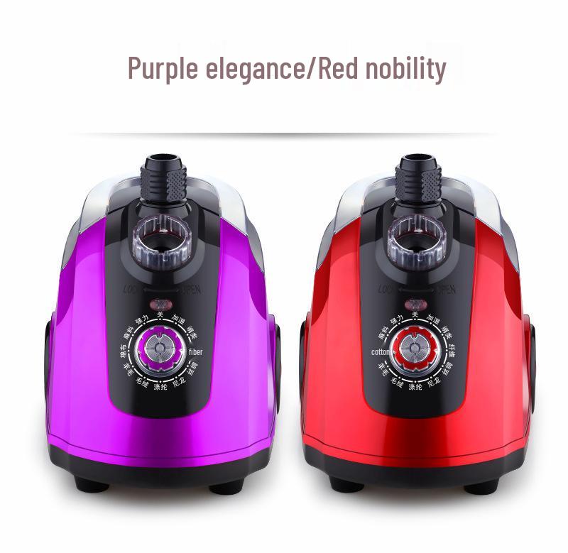 Handheld Red Portable Garment Steamer and Iron