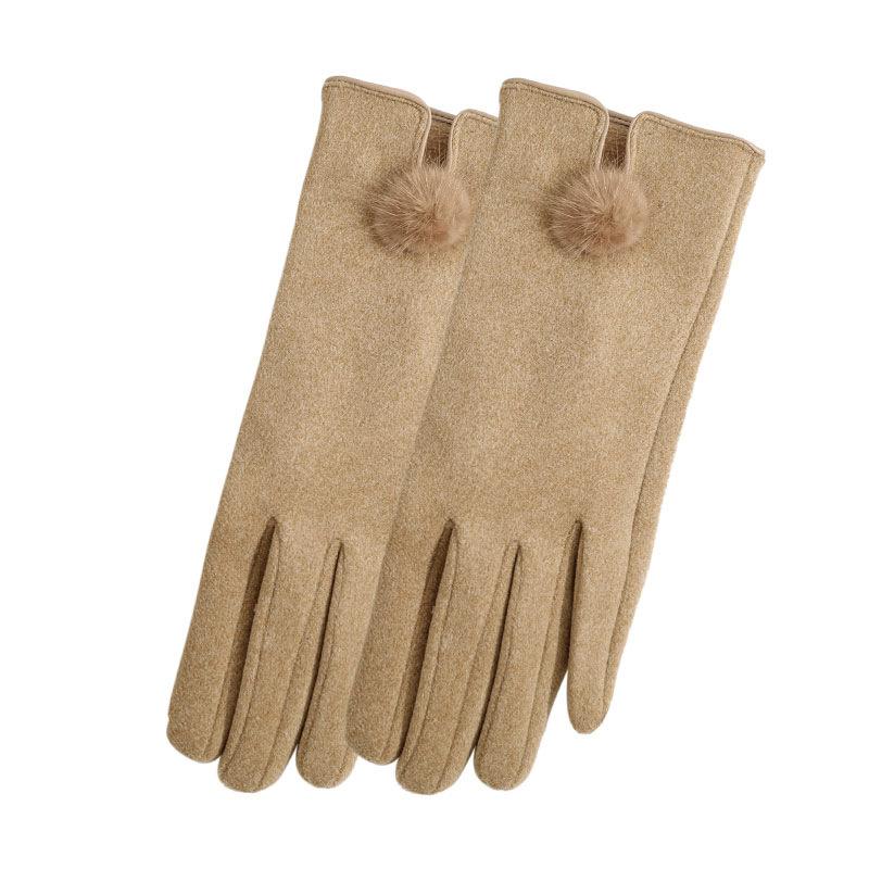 

New winter warm German velvet gloves women s cold-proof gloves men s outdoor skiing and riding gloves women хаки