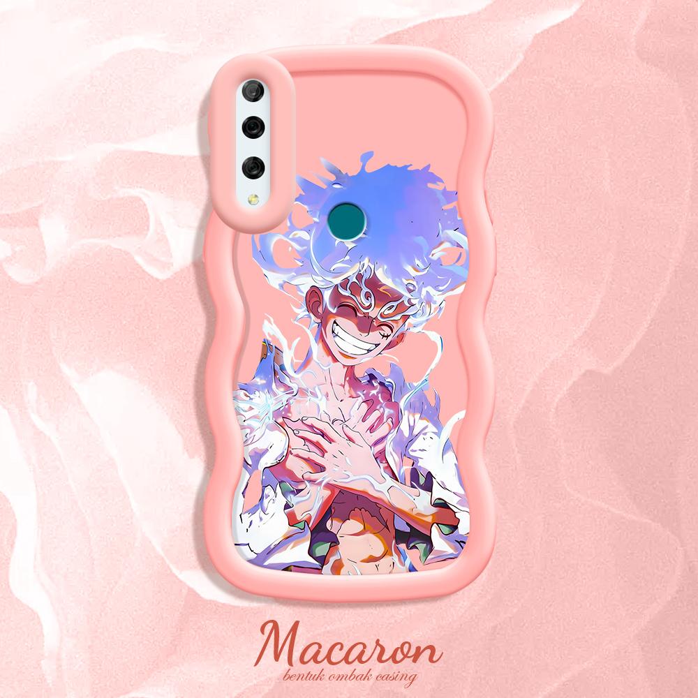 

Окрашенный узор Big Wave Edge Мягкий силиконовый материал Macaron чехол для телефона противоударный защитный резиновый чехол для iPhone Huawei Honor Infinix Tecno Infinix Hot 9 розовый