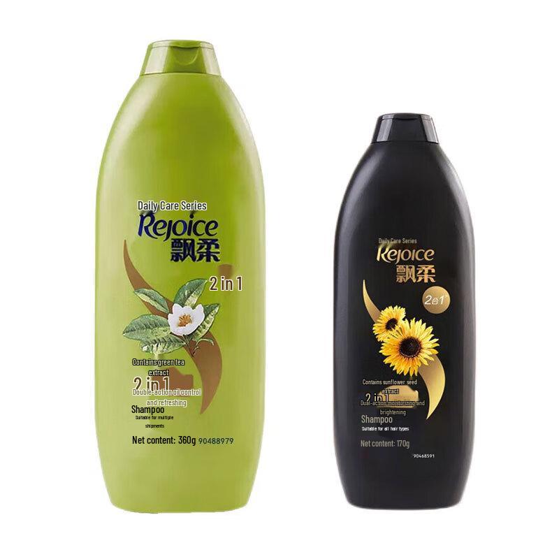 Rejoice Daily Care Duo Shampoo Set (Oil Control 360g + Moisturizing 170g)