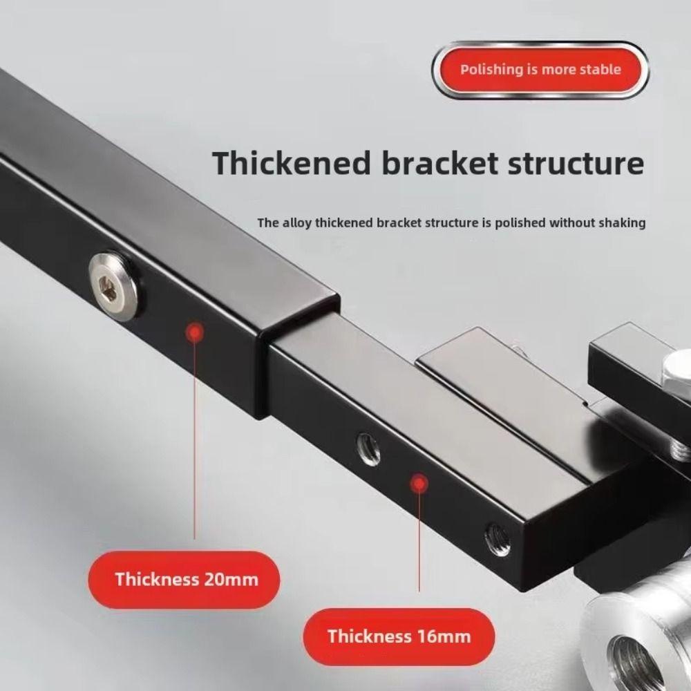 Edelstahl Schleifadapter Bandschleiferaufsatz Modell 100/115/125 Winkelschleifer