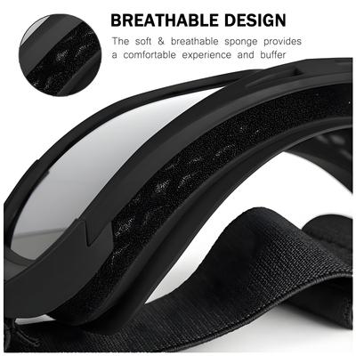 Tactical Goggles - Anti-Fog & Windproof Protection Dual-Lens System (Moto/Airsoft Adventure Eyewear)