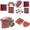 Lovers Oracle Cards Exquisite Heart-shaped Fortune Telling Tarot Deck For Couples