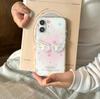 For Samsung Galaxy 20 Ultra 9 S25 S24 Plus S23 S22 S21 S20 FE S10 Chic 3D Laser Wing Lucky Star White Acrylic Phone Case