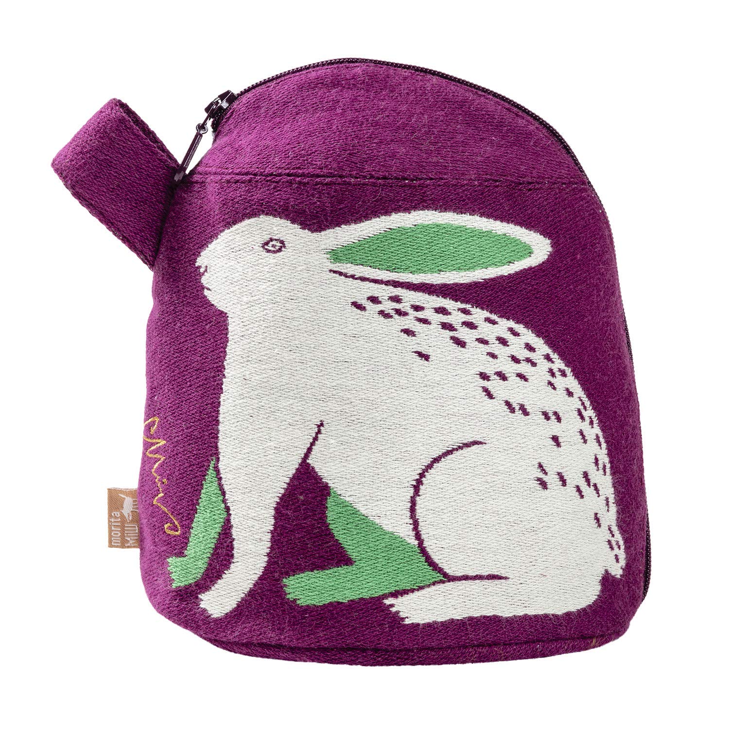 

Kusunokibashi Monori MiW складной мешочек Кролики в цветах равнин Фиолетовый [moritaMiW] - - [A-68091-90-PAP]