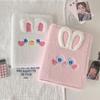 Embroidered Bunny Plush Ring Binder Photo Album For Kpop Photocard Girls