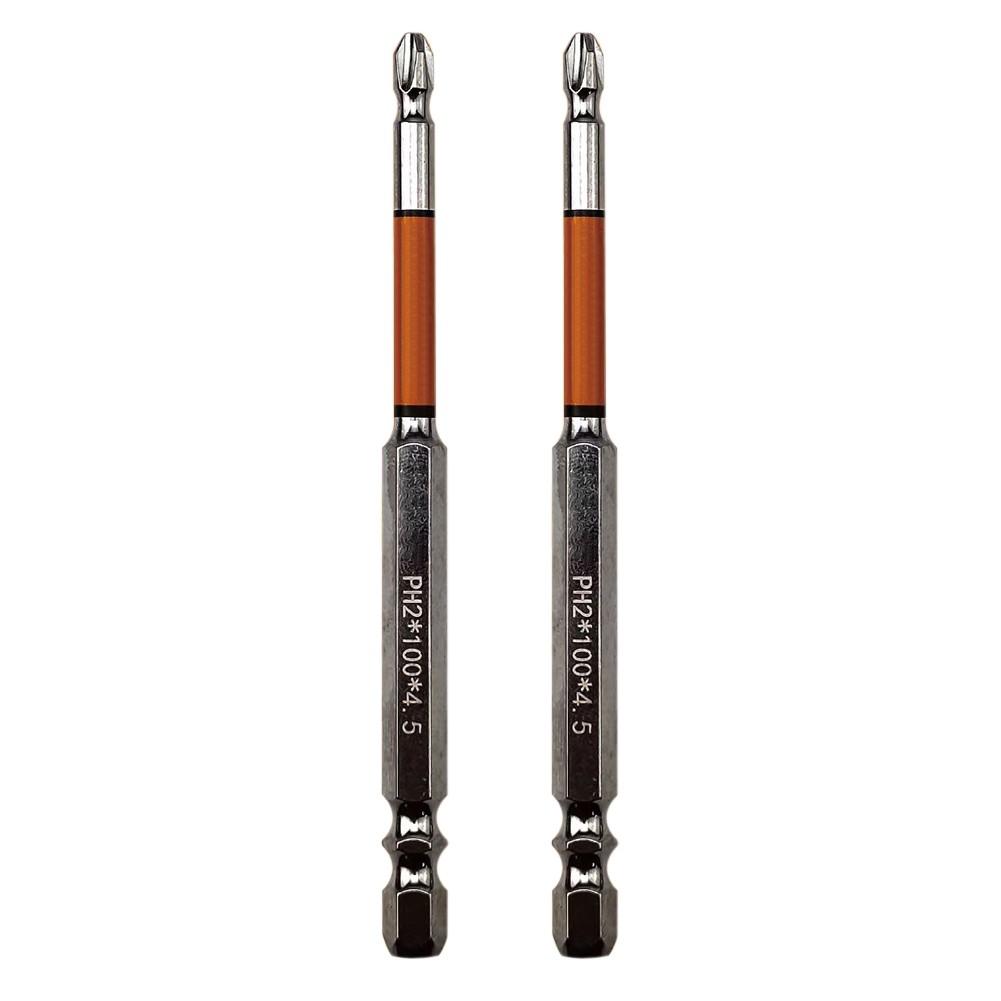 HRC62 Degree  Cross Screwdriver Bits PH2 Multipurpose  Drill Bits