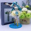 Hatsune Anime Miku Anime Figure Elf Dancing Girl Hatsune Miku Action Figures Cute Kawaii Girl Peripheral Pvc Model Toys Gifts