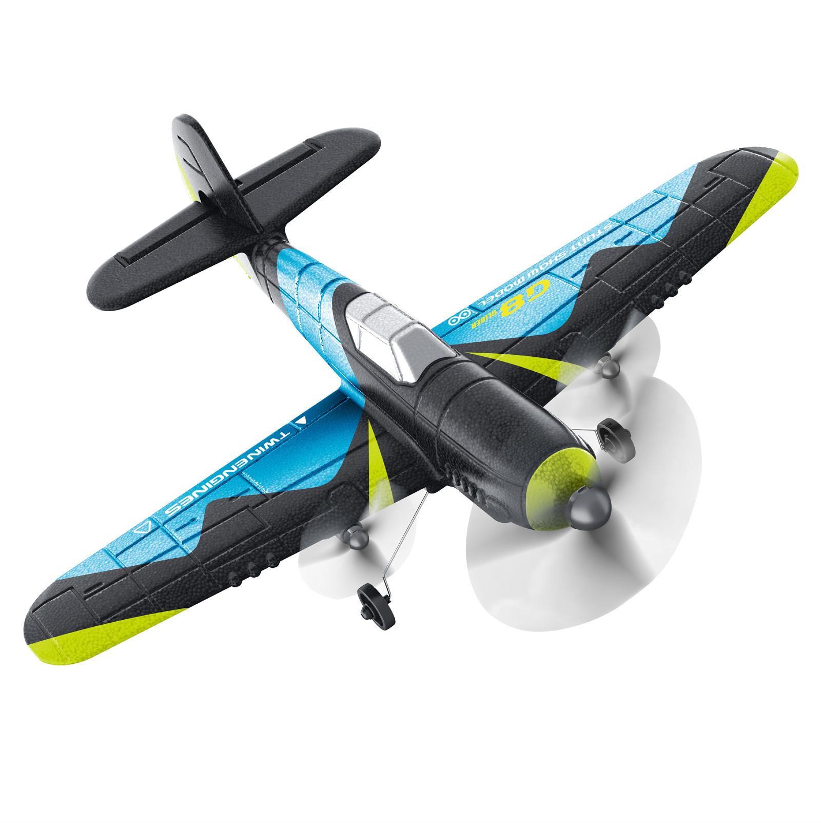 

4DRC 4D-G8 Літак з пінопласту EPP на радіокеруванні, 6-осьовий гіроскоп, планер з фіксованим крилом, іграшка для дітей, з 1 акумулятором Type A