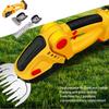 Cordless Grass Shear Rechargeable Shrubber Handheld Trimmer Electric Hedge Trimmer Electric Shrub Trimmer Blade Kit