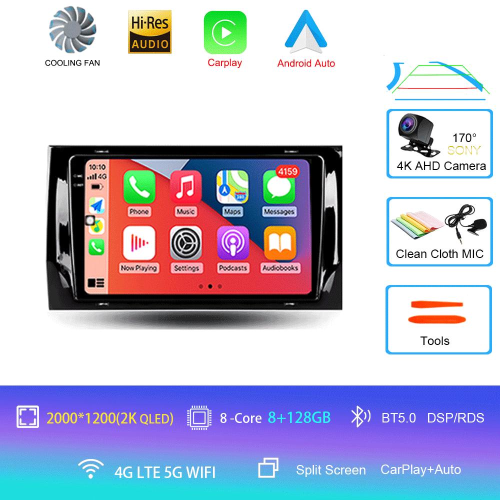 Car Radio Android 14 Carplay Auto For Skoda Kodiaq 2016 - 2021 Karoq NU7 2017 - 2021 Multimedia GSP 2Din Video DVD Player Stereo