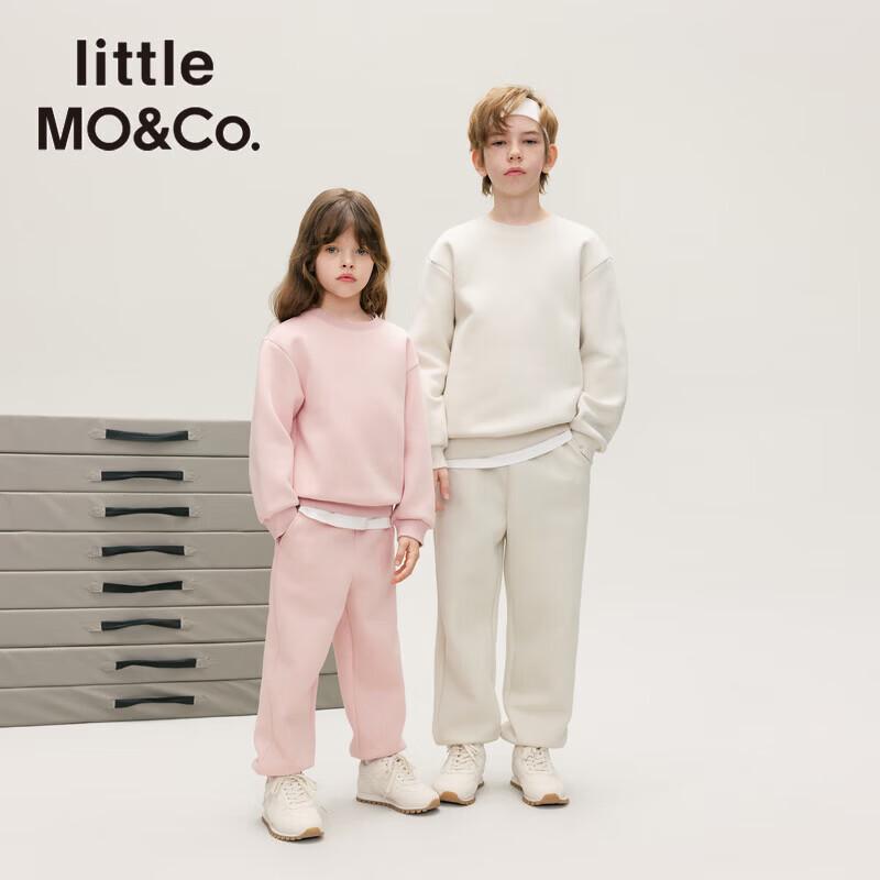 little MO&Co. Kids' Letter Long-Sleeve Sweatshirt