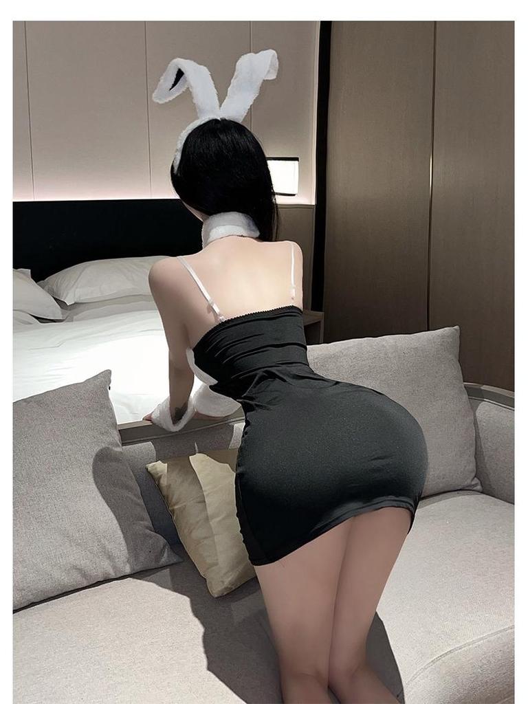 Bunny Girl Christmas Lingerie: Playful Role Play and Temptation Skirt for the New Year