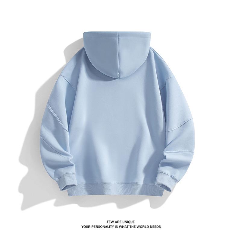 Sweat à capuche tendance pour homme: Design Déstructuré, Style High Street, Surpiqué pour le Printemps/Automne.