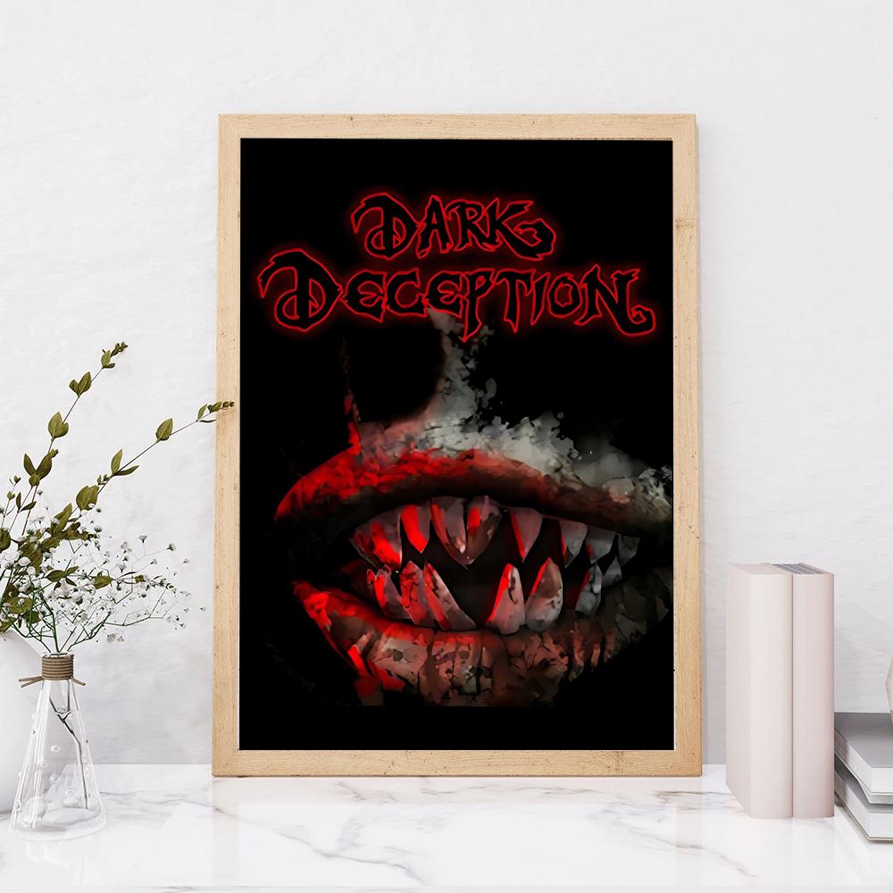Thrilling D-Dark DeceptionS Poster Custom PP Poster Thickened Wall Sticker For Home Decoration