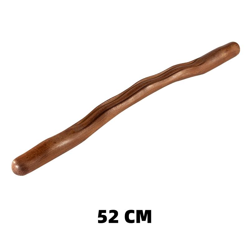 Natural Wood Massage Stick Body Shaping Roller Guasha for Warm Therapy Muscle Relaxation Stick