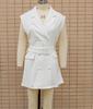 2023 Summer Women's Suit Collar Office Dress - European and US Style