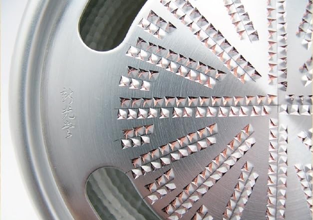 Shinkoukinzoku Pure Copper Grater, Handcrafted, Double-Sided, 160mm X 80mm, Easy-to-Use, Made In Japan, Tsubame-Sanjo, O-6
