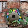 Decorative Outdoor Garden Straw Hat Bird's Nest Ornament