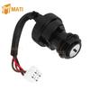 MATI Ignition Key Switch for Yamaha YFZ450 2004-2013 Kodiak 400/450 Wolverine 450 Grizzly 450 2003-2014 Grizzly 400 2007-2008