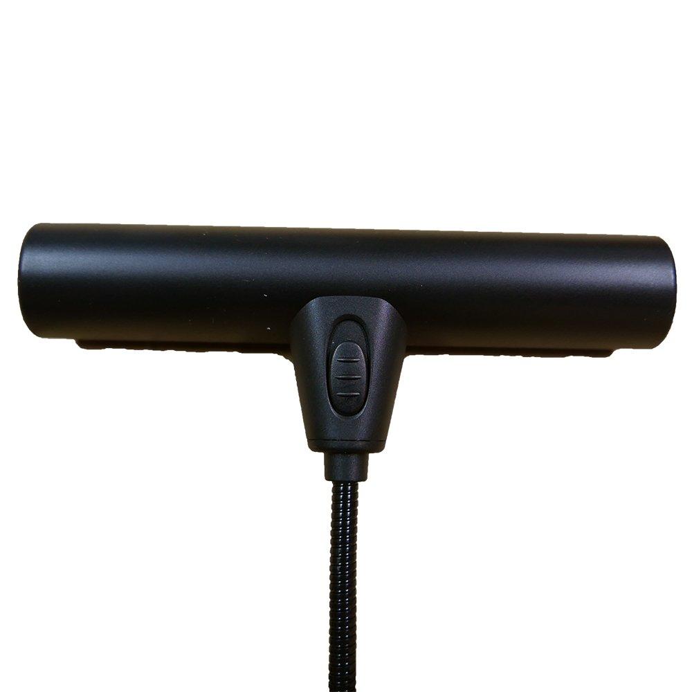 MIGHTY BRIGHT #54940 Encore Music Stand Light (Mighty Bright Music Stand Light, Compact and Lightweight, Ideal for 3-page Spreads, with Back Fins To
