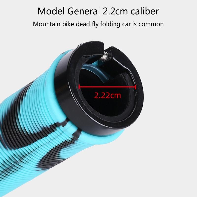 Durable DeathGrip Soft Rubber Bike Death Grip Single Locks Handlebar Grips Comfortable and Secure Fit for Bike Riders