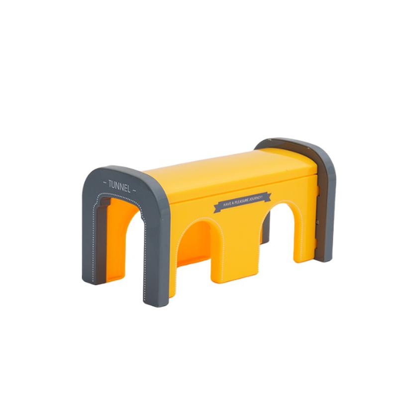 Wooden Track Magnetic Train Toy Wooden Track Scene Accessories Mountain Cave Tunnel Beech Wood Track Children's Toy