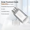 8ML Hair Oil Applicator with Precise Scale Scalp Massage Applicator Comb Clear Portable Hair Serum Oiling Dispenser Brush Hair Root Application Comb