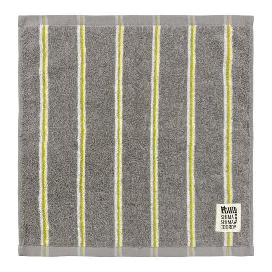 Hayashi Hand Towel Approx. 34 x 35cm Shimashima Cody Gray WP457629