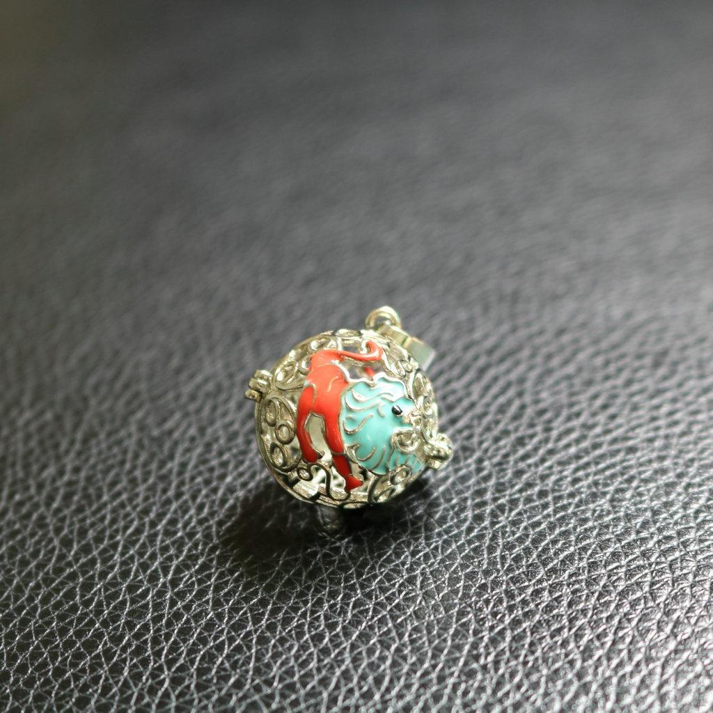

Charm Necklace - Handcrafted Pendant for DIY Jewelry Making Leo