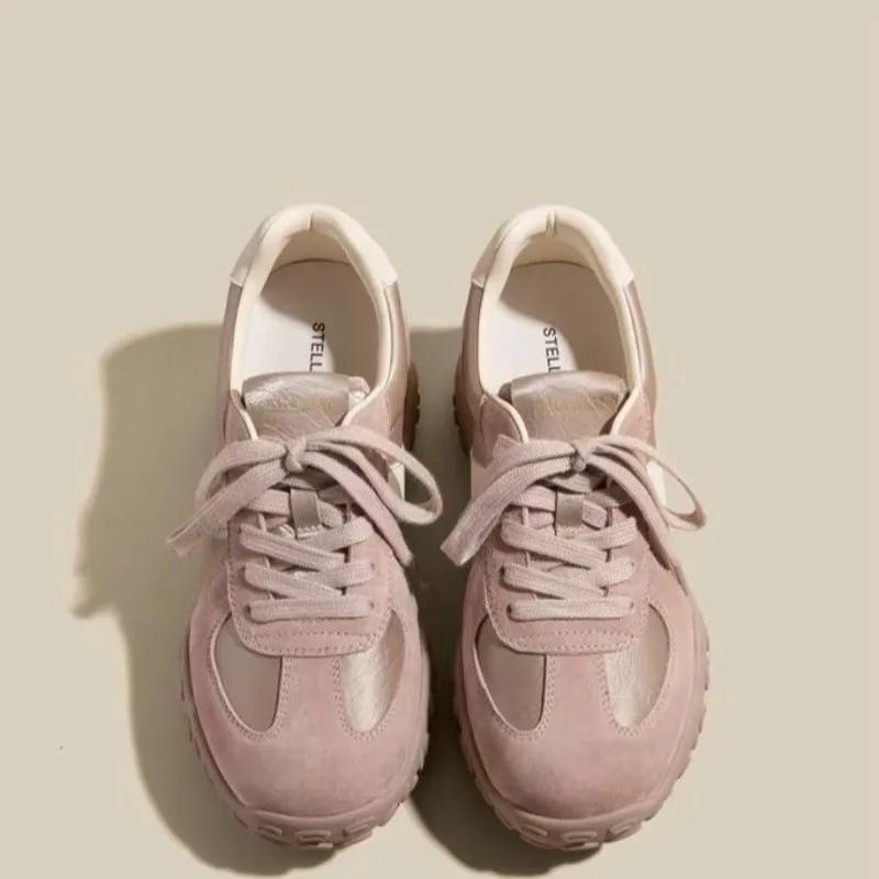 2025 Shoes Female Mixed Colors Women's Vulcanize Shoes Outdoor Women Sneakers Low Heel Daily Lace Up Ladies Casual Shoes