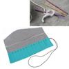 Crochet Hook Storage Bag Portable Oxford Cloth Knitting Needle   with Size Markings