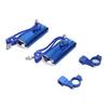 1 Pair Handlebar Bike Mirror 360 Degree Rotatable Scratch Resistant HD Safety Bicycle Rearview Mirror for Wheelchair