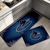 VANCOUVER CANUCKS Flannel Kitchen Mat Christmas Soft Area Rug Non Slip Floor Carpet Home Decoration