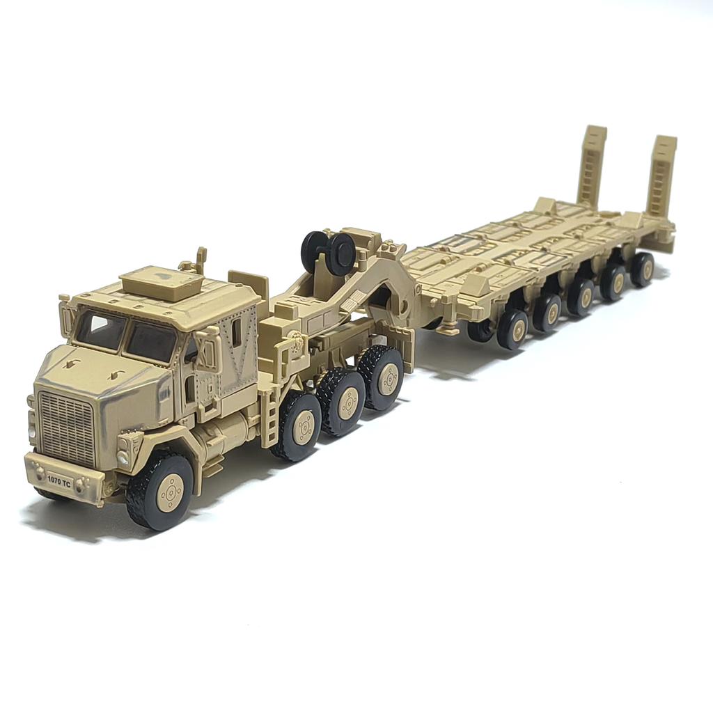 Maßstab 1/72 M1070 Militärtransportfahrzeug Montage Plastikmodell Ausstellung für Erwachsene Geschenk Weihnachten Kreative Geschenke Dekoration