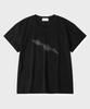 HOOVES Sonic Wave Crop Short Sleeve Tee [Black]