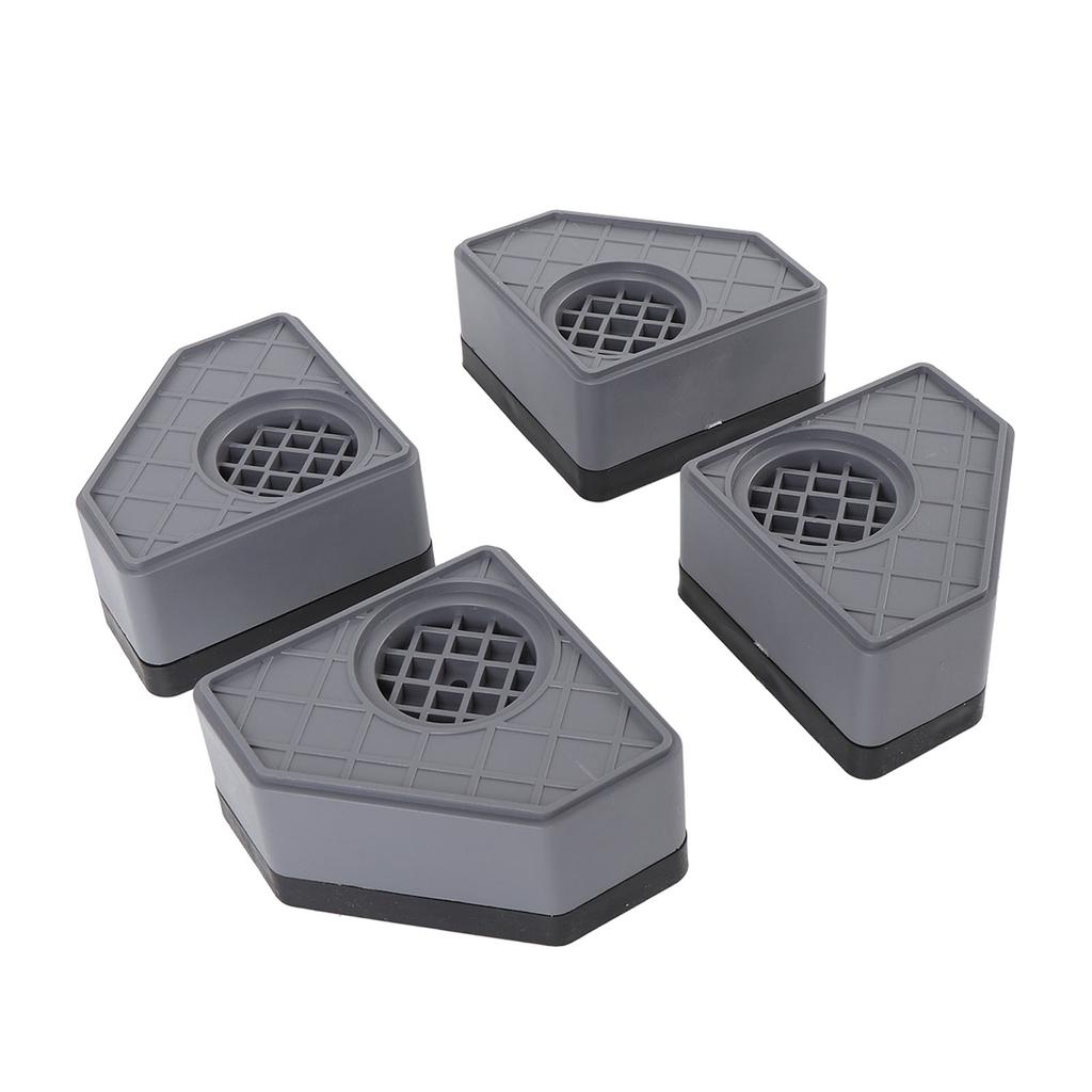 4PCS Anti Vibration Pads for Washing Machine Shockproof Noise Canceling Universal Washer Dryer Stabilizer Support Feet To Stop Moving Walking