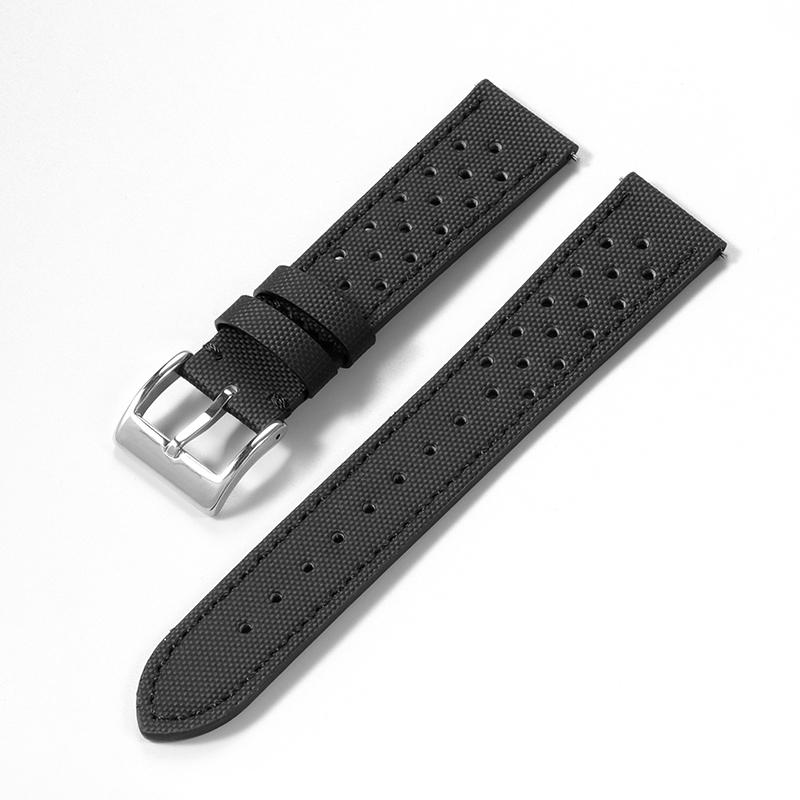 18mm 20mm 22mm Nylon Leder Uhrenarmband für Citizen für Seiko No.5 Uhrenarmband Herren Damen Canvas Stoff Armband Gürtel Zubehör