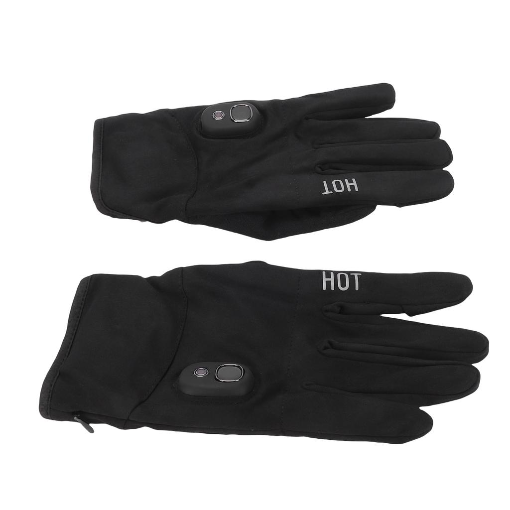 Electric Heated Winter Gloves USB Charging Heated Riding Motorcycle Gloves for Outdoors Cycling