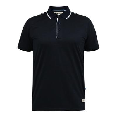 Mens D555 Sussex Tipped Jersey Contrast Piping Kingsize Polo Shirt