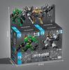 Senbao Steel Mecha Warrior Building Blocks - Compatible with Lego, Ideal Small Gifts for Kids