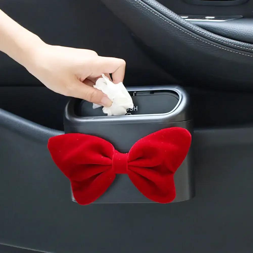 1 Stück Bezaubernde Pinke Auto-Armaturenbrett-Schleife für Auto-Armaturenbrett und Zuhause - Niedliches Stoff-Accessoire