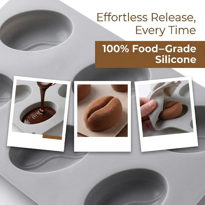 Silicone Cake Decor Moulds Ice Tray Candy Cookie Chocolate Baking Mold