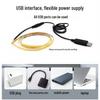 5V USB Flexibles Selbstklebendes COB LED Streifenlicht mit Schalter