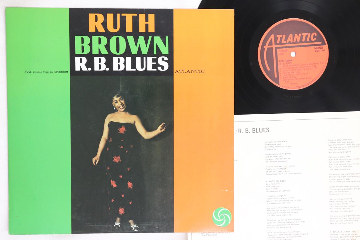 

LP Record RUTH BROWN - R. B. Blues P6189A ATLANTIC 1980 Japan Soul/Funk Used